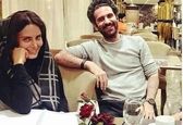الناز شاکردوست و آقای بازیگر در رستوران لاکچری +عکس