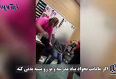 جنجال تنبیه بدنی خشن یک دانش‌آموز در فلوریدا+ویدئو