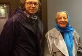 مرضیه برومند و خالق ترانه خونه مادربزرگه+عکس
