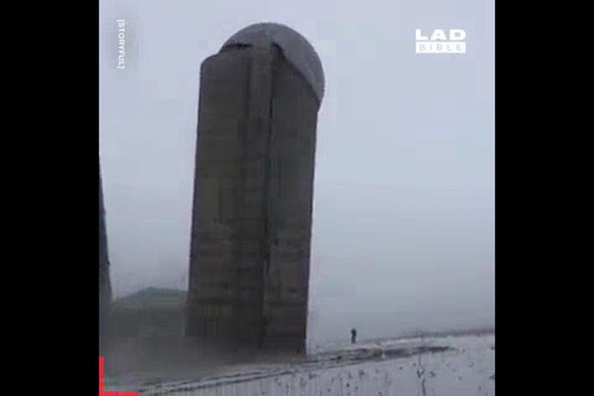 لحظه شگفت انگیز تخریب آسمان خراش‌ها!  +فیلم