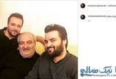 تصویر منتشر شده از خانواده مهدی سلوکی در اینستاگرام این بازیگر

