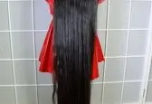 راپانزل ژاپنی با موهای ۱,۸۲متری +عکس