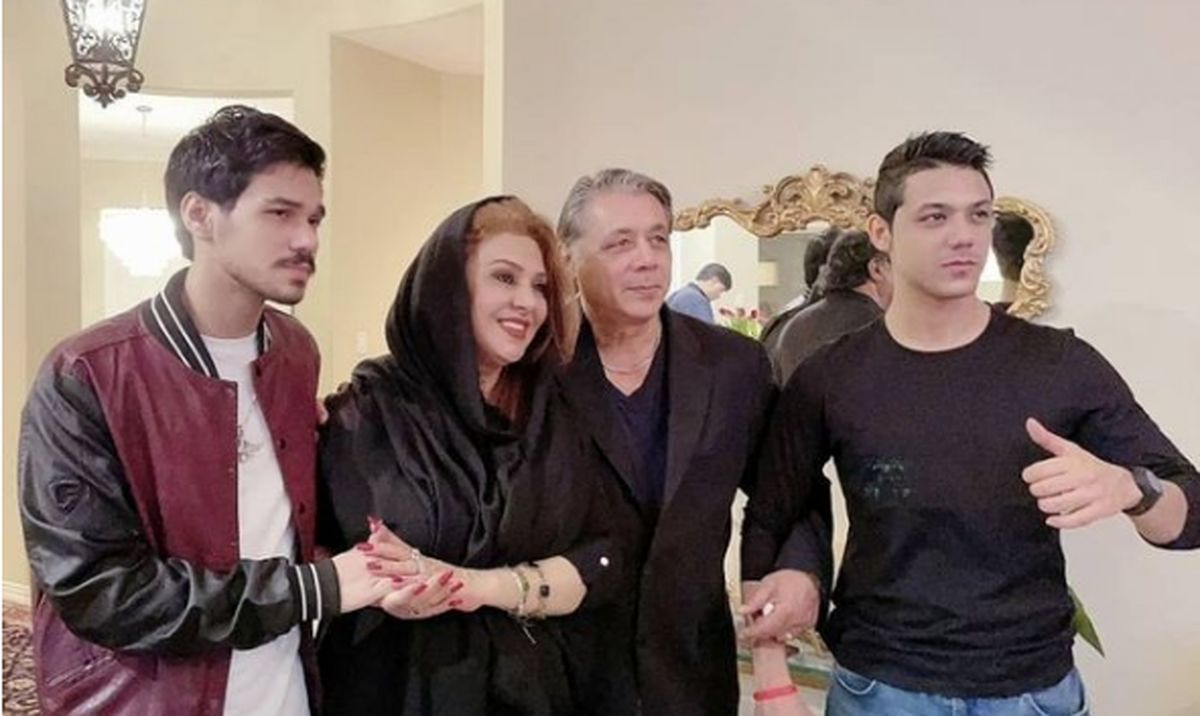 تگزاس گردی نسرین مقانلو با شوهرش !