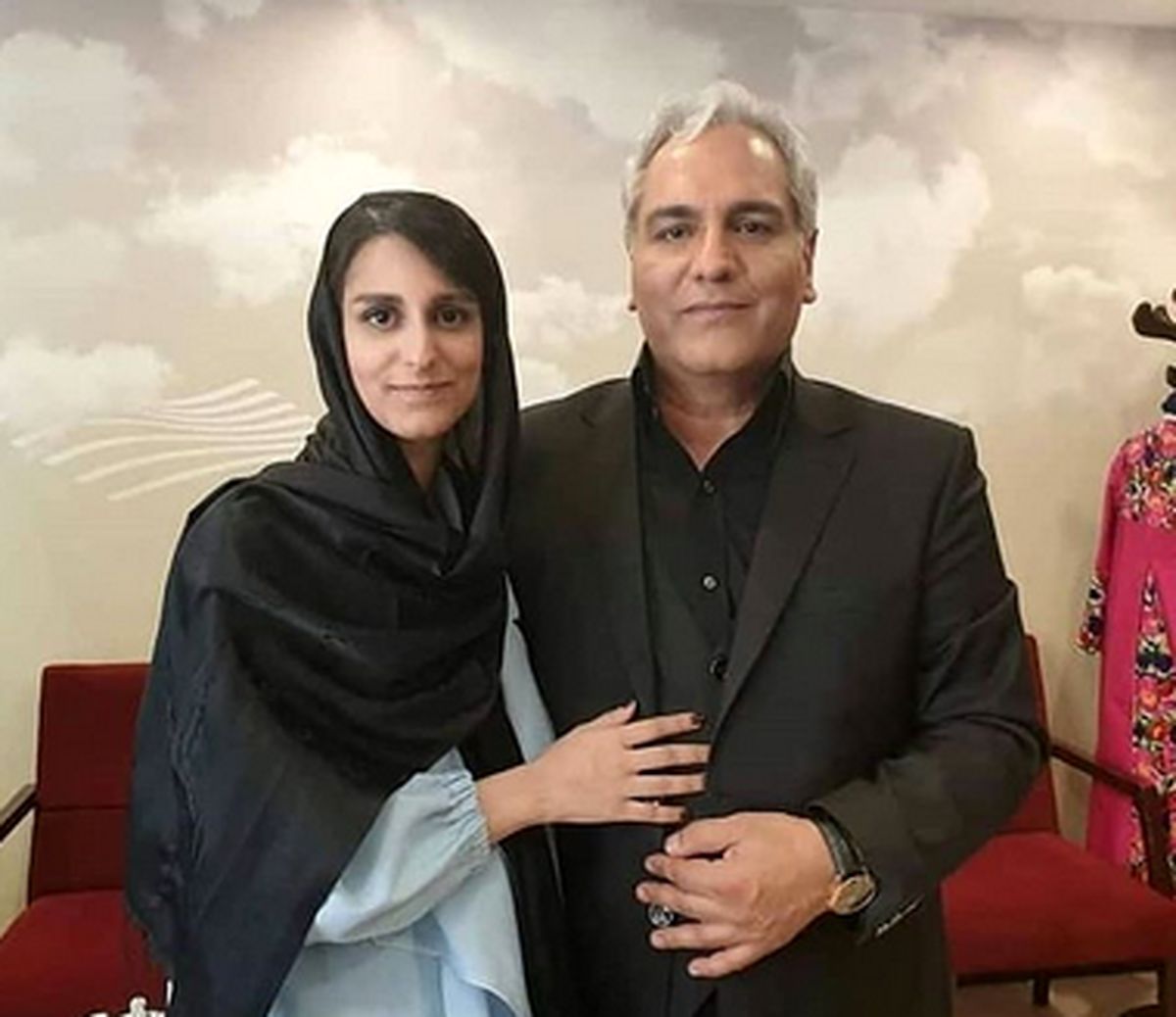 عکس پدر و دختری مهران مدیری