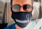 ماسک معنادار نیما شعبان نژاد! +عکس 