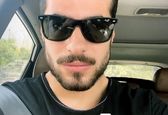 تیپ باکلاس سعید عزت‌اللهی در حال رانندگی+عکس
