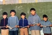 عکس جالب از دوران مدرسه ارژنگ امیرفضلی
