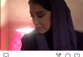 وقتی حس شاعرانه خانم بازیگر گل کرد +عکس