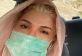 چهره جذاب شیوا خنیاگر با ماسک+عکس