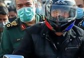 سردار فدوی در راهپیمایی موتوری ۲۲ بهمن