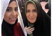 عکس مادر و دختری مجری به خانه برمی گردیم+عکس