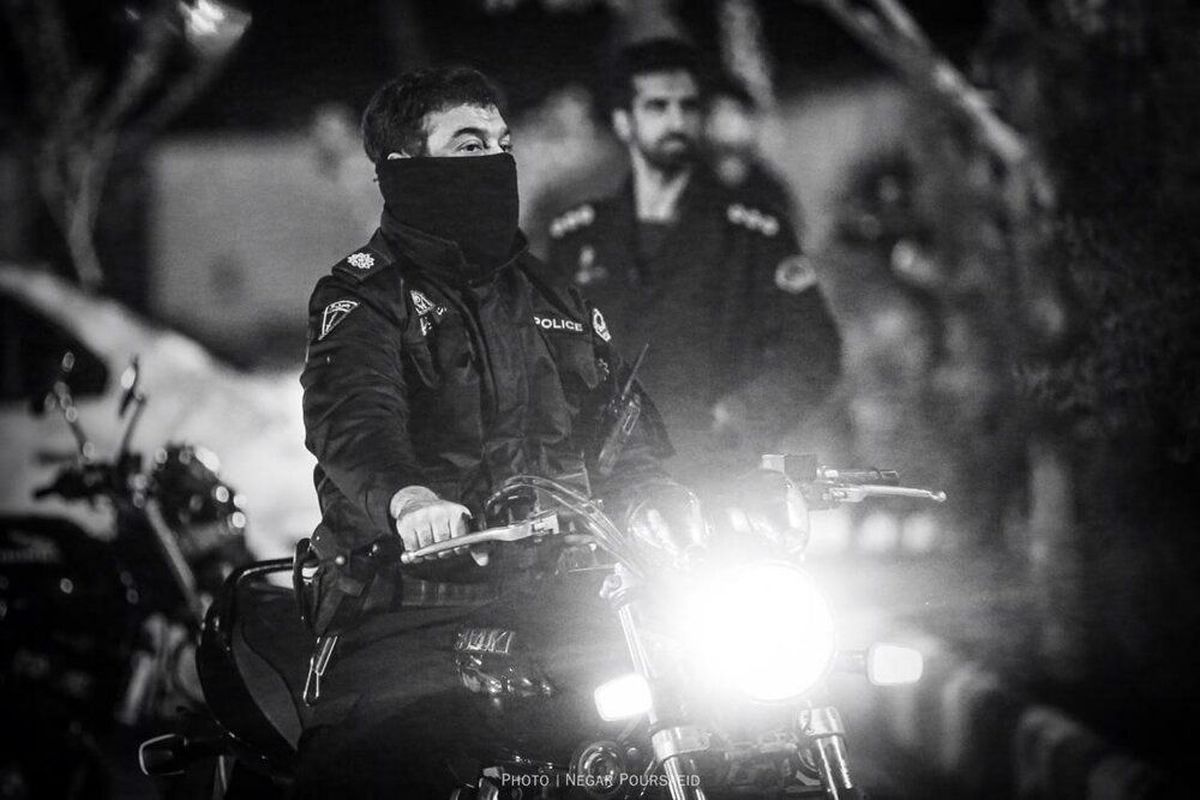 فوتبالیست ایرانی پلیس شد + عکس