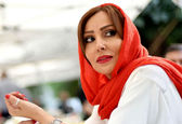 خنده های پرستو صالحی در محل کار !
