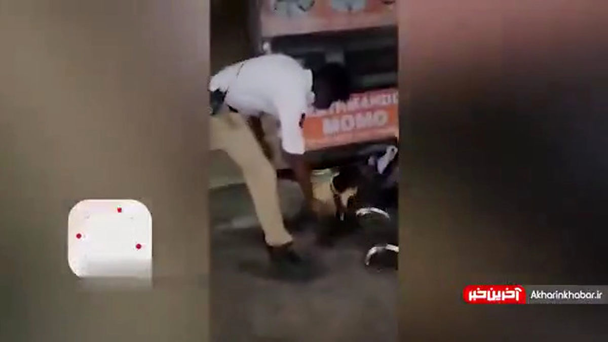 اقدام جالب پلیس هندی، اشک همه را درآورد!+ویدئو