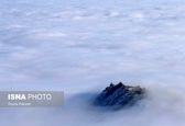 تصویری بی نظیر از قله دماوند