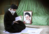 حضور رهبر انقلاب در مرقد امام خمینی (ره) +عکس