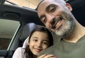 ژوله و دخترش گندم در ماشین لاکچری +عکس 