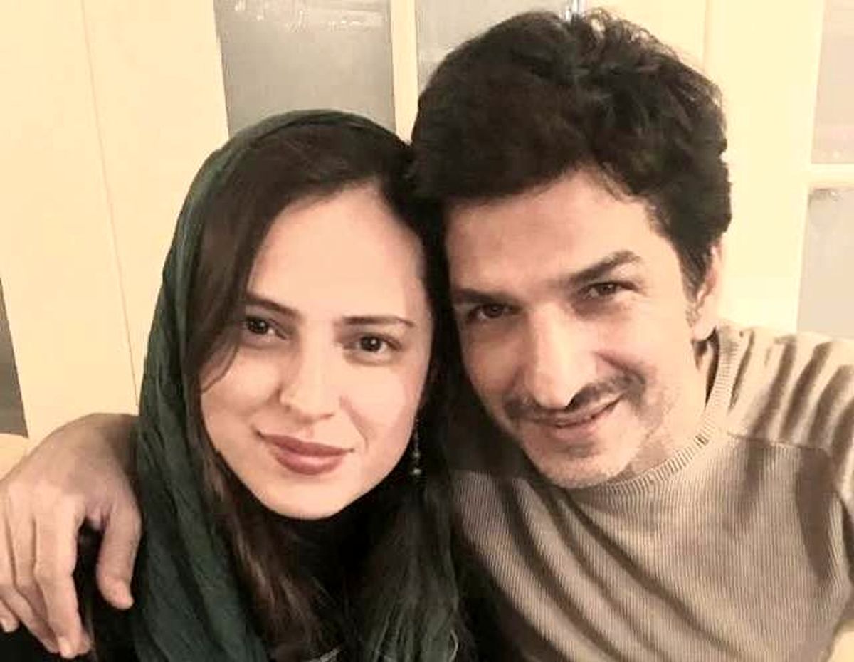 مهدی صباغی و همسر بازیگرش +عکس