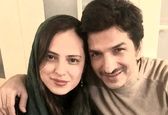 مهدی صباغی و همسر بازیگرش +عکس