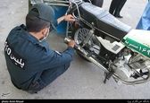 سرقت موتورسیکلت با لباس پلیس