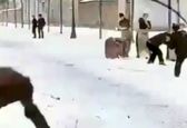 فیلم زیرخاکی از برف بازی مردم فرانسه