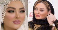 رونمایی الهام حمیدی از تیپ یلدایی اش | خانم با این کلاه و کت سنگ دوزی شده چه پزی میده