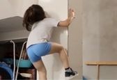 استعداد باورنکردنی آرات در بالارفتن از ستون +فیلم