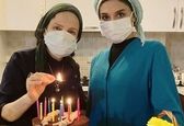 جشن تولد شیک و ساده گلاب آدینه +عکس