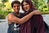 عکس مادر و پسری ریما رامین‌فر 