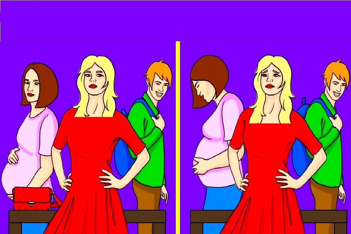 3 ثانیه‌ای بگو ساک دختر بلوند دست کیه؟ |آزمون تیزهوشان
