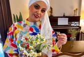 گردنبند تسبیح دار صبا راد با این نما 