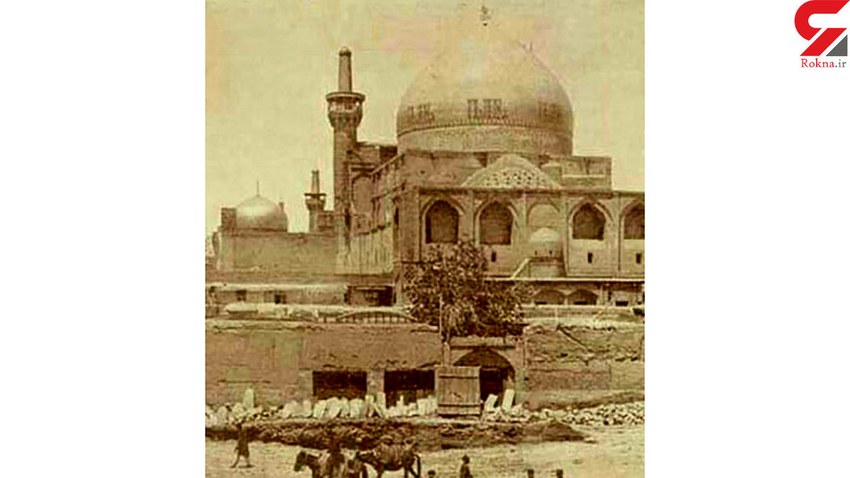 عکس نایاب از حرم امام رضا در دوران قاجار