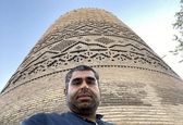 سلفی امیر نوری در ارگ‌ کریم خان +عکس 