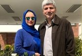 مریم کاویانی در کنار همسر دیپلماتش

