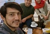 دعوت سردار آزمون از فلور نظری برای تماشای فوتبال !