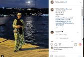 عکس بازیگران: تفریح لاکچری فریبا نادری 