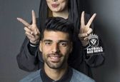 استایل ساحلی نامزد مهدی طارمی با این نما 