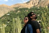 متن عاشقانه شاهد احمدلو برای تولد همسر جانش+عکس