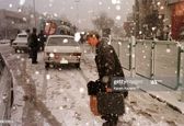 تهران برفی در دهه هفتاد+عکس