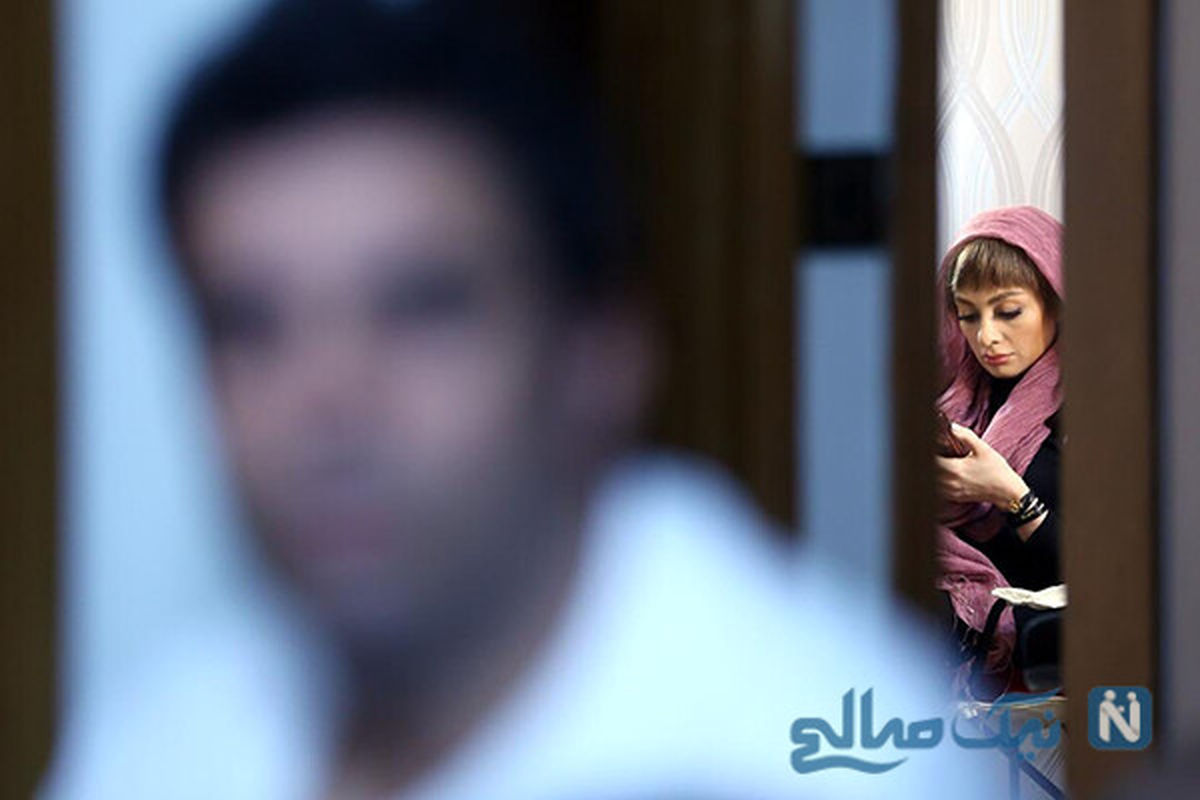عکس بی هوا از یکتا ناصر در پشت صحنه دل