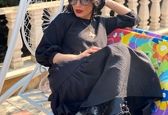 تیپ متفاوت سمیرا حسن‌پور در خانه لاکچری +عکس
