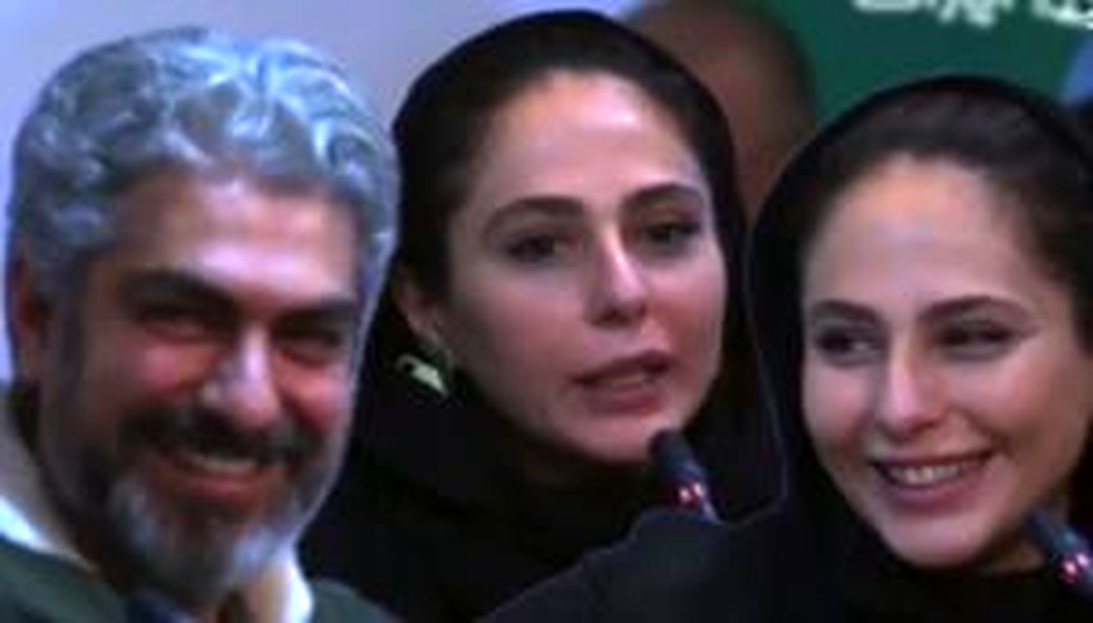 عصبانیت رعنا آزادیدر نشست خبری که مهدی پاکدل هم حضور داشت! +فیلم