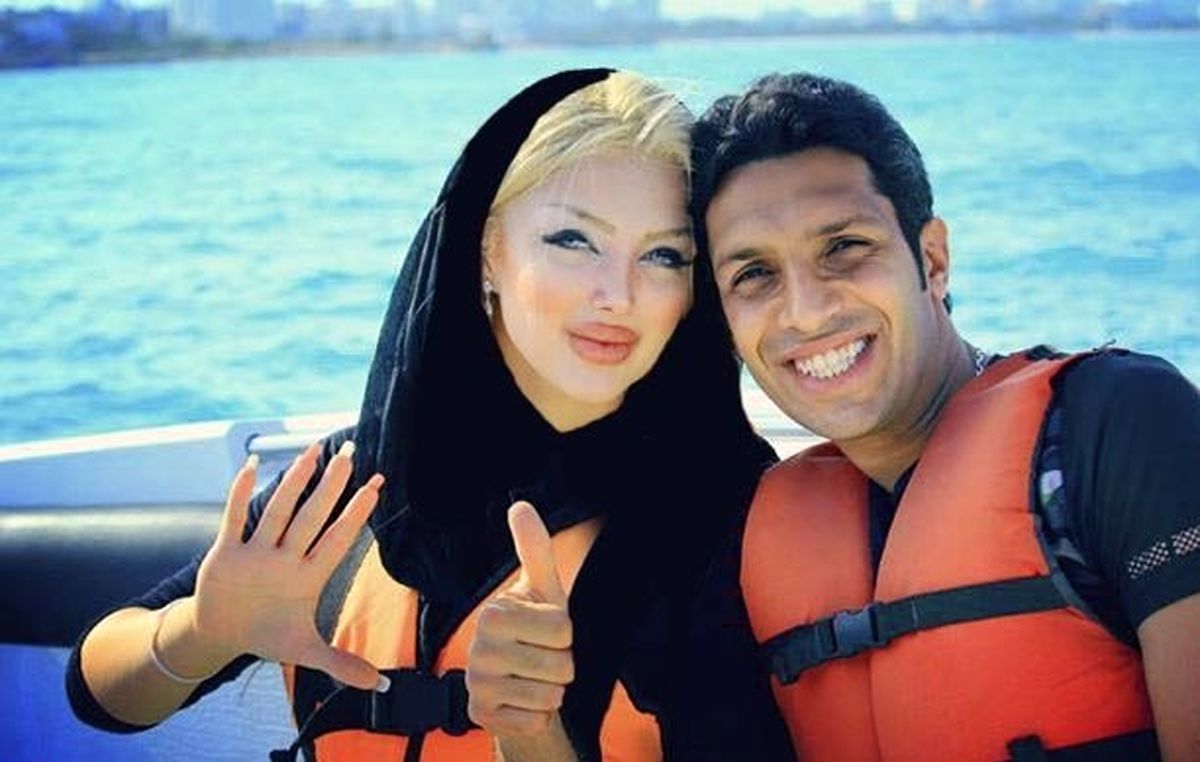 باب کردن خانواده سپهر حیدری برای این مدل گشتن !