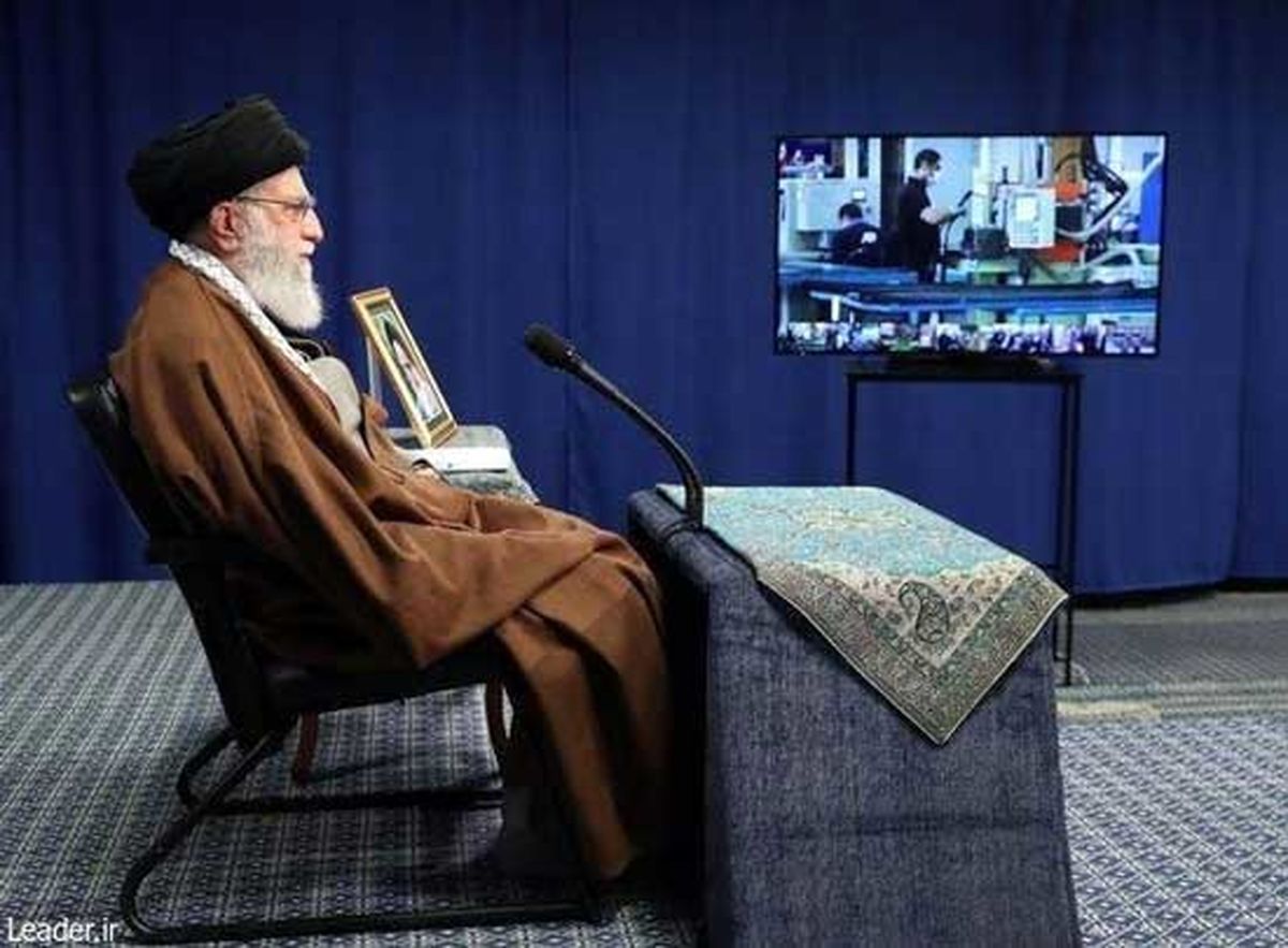 ارتباط تصویری ۷ مجموعه تولیدی با رهبر انقلاب +عکس