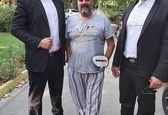 تیپ عجیب هومن برق نورد در کنار بادیگاردهایش! +عکس