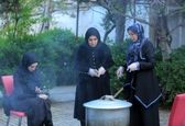 نسیم ادبی پای دیگ نذری +عکس