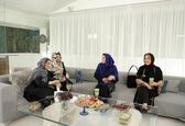 گعده زنانه در خانه لاکچری فریبا نادری +عکس