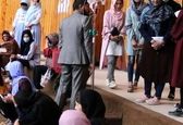 دختر افغانستانی در جلسه کنکور همه را شوکه کرد+عکس