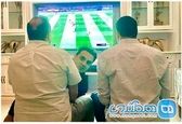 علی اوجی و علی ضیا در حال فوتبال بازی کردن+ عکس