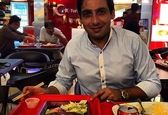 تصویر دیده نشده حمید گودرزی در رستوران چینی
